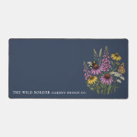 Tapis de bureau pour jardin botanique des pollinis