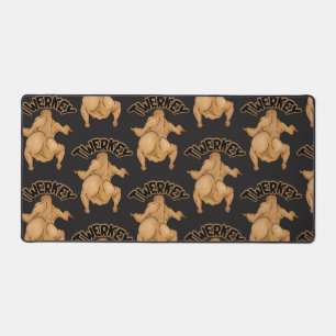 Tapis de bureau Twerkey de Thanksgiving