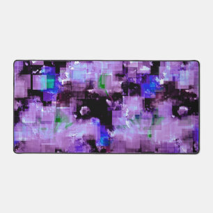 Tapis de bureau violet