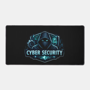 Tapis de bureau XXL Elite Hacker Cybersécurité Ta