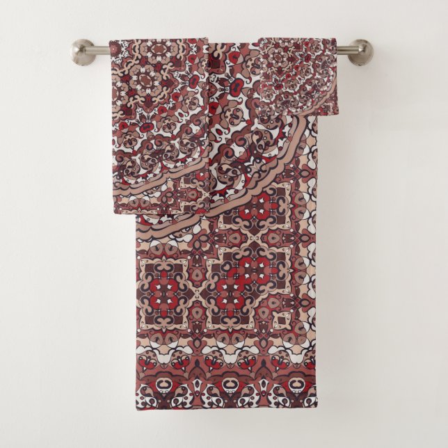Tapis de couleur persane (En situation)