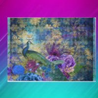 Tapis de cuisine Tapis de sol de cuisine Paon Paon