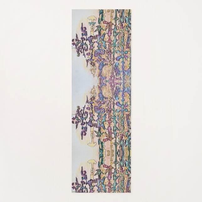 Tapis de fête de yoga (Devant)