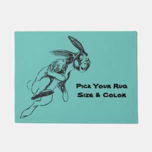 Tapis de format de lapin