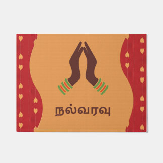 Tapis de porte - accueil - tamil