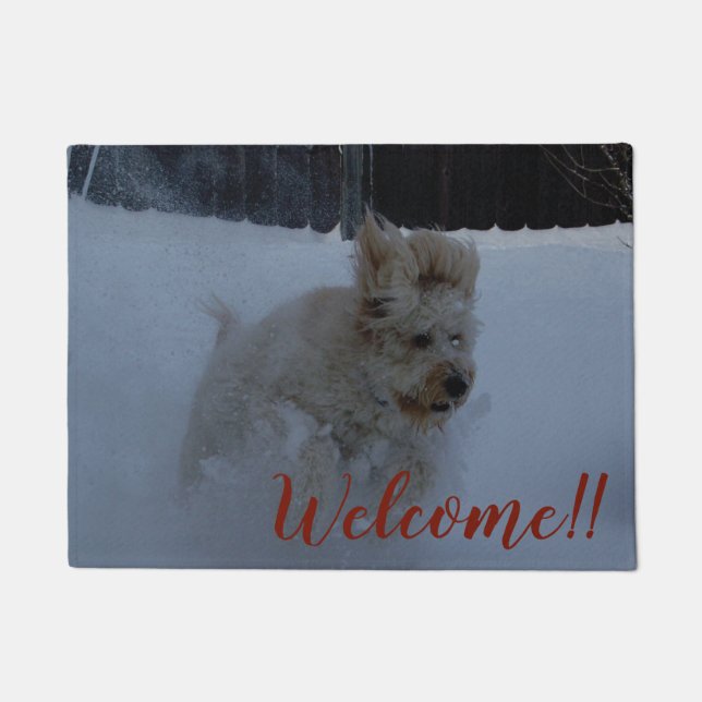Tapis de porte Bienvenue Animal 18 (Devant)