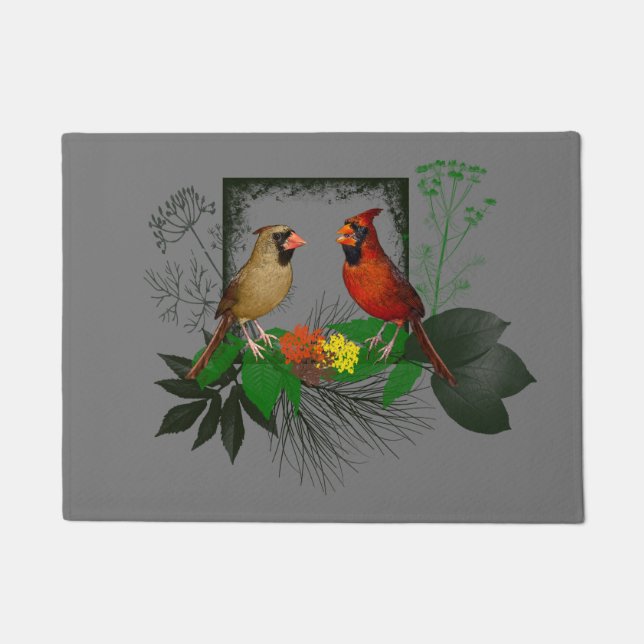 Tapis de porte Cardinal's Corner (Gris) (Devant)