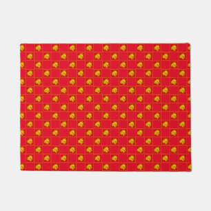 Tapis de porte chinois de bonne chance de nouvelle