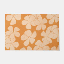 Tapis de porte d'art tropical