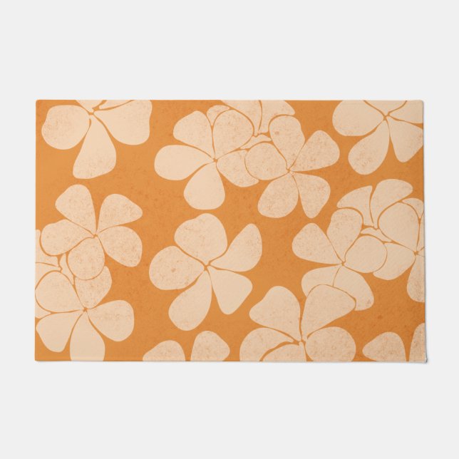 Tapis de porte d'art tropical (Devant)