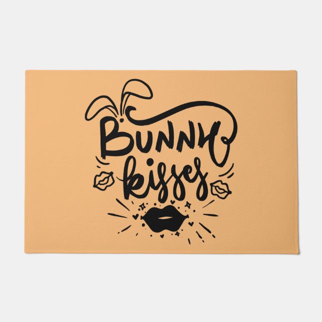 Tapis de porte de baisers Bunny (Devant)