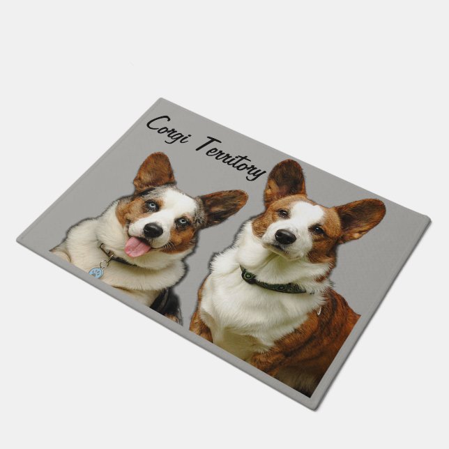 Tapis de porte de corgi (Incliné)