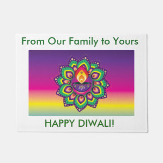 Tapis de porte de Diwali