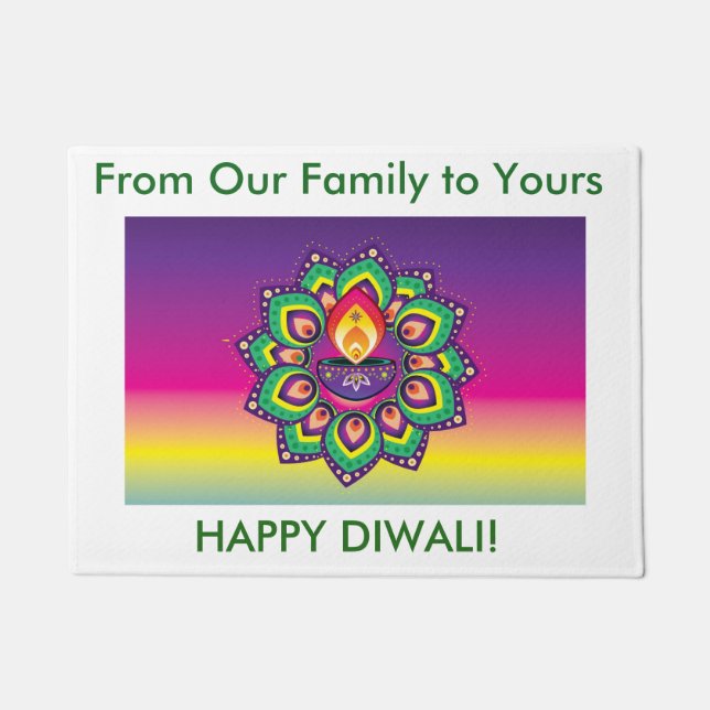 Tapis de porte de Diwali (Devant)