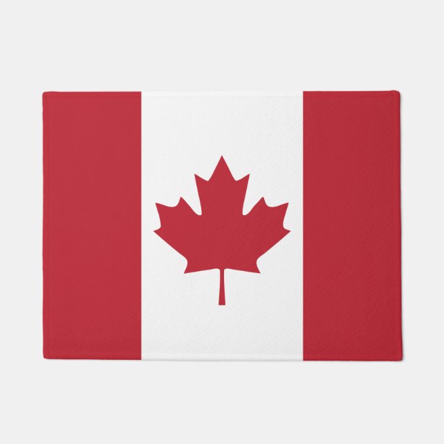 Tapis de porte de drapeau du Canada (Devant)
