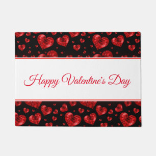 Tapis de porte de la Saint-Valentin