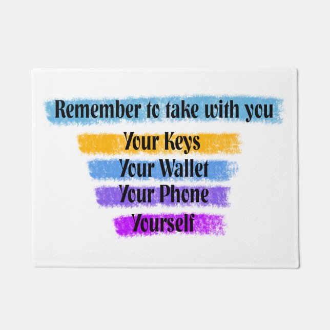 Tapis de porte de rappel (Devant)