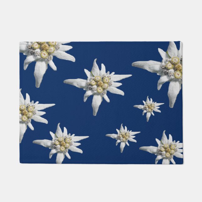 Tapis de porte d'edelweiss (Devant)