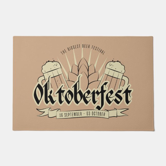 Tapis de porte d'Oktoberfest (Devant)