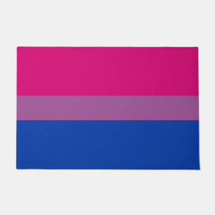Tapis de porte Drapeau Bisexuel