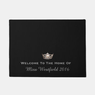 Tapis de porte fait sur commande d'accueil de