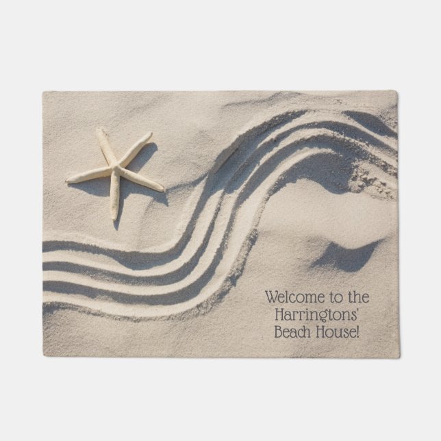 Tapis de porte fait sur commande de maison de (Devant)