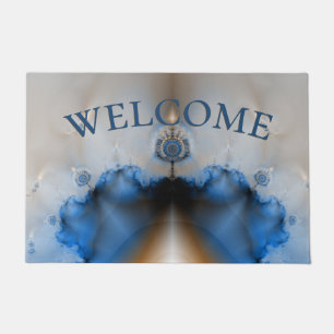 Tapis de porte fractal attrape-rêves