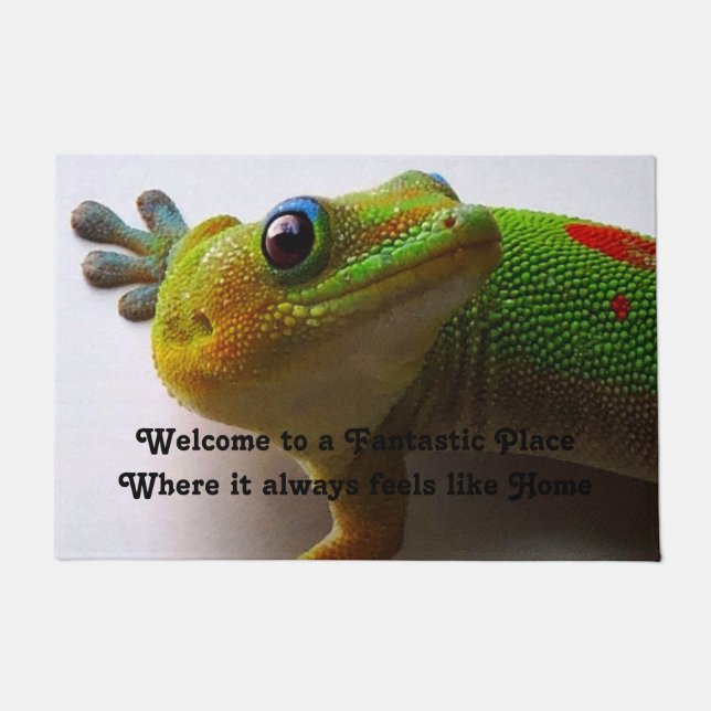 Tapis de porte Lizard Gecko (Devant)