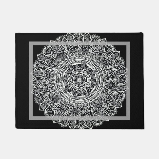 Tapis de porte Mandala (Devant)