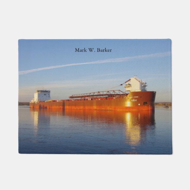 Tapis de porte Mark W. Barker (Devant)