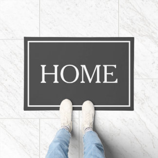Tapis de porte minimaliste pour la maison
