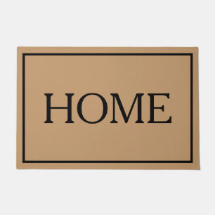 Tapis de porte minimaliste pour la maison
