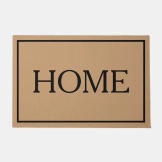 Tapis de porte minimaliste pour la maison