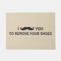 Tapis de porte - MOUSTACHE VOUS
