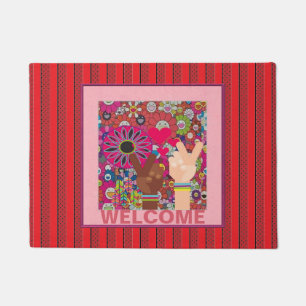 Tapis de porte Paix