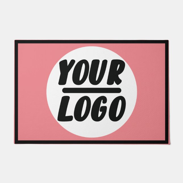 Tapis de porte personnalisée Entreprise Logo d'ent (Devant)