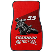 Cadeau de pilote de moto cross personnalisé