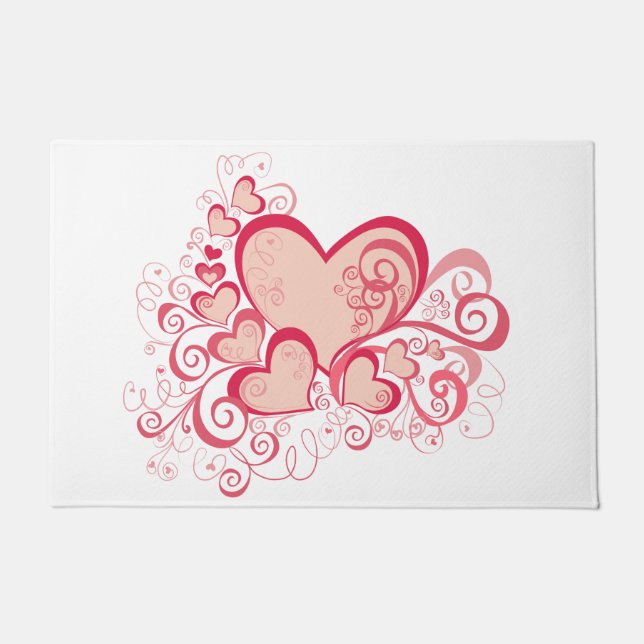 Tapis de sol de la Saint-Valentin (Devant)