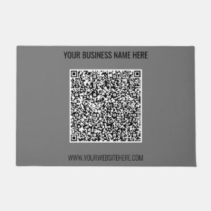 Tapis de sol de votre entreprise avec texte person