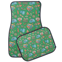 Tente de randonnée Bushcraft Camping motif 3 vert