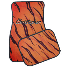 Tigre personnalisé rayures orange et noir