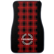 Triumph TR7 taran rouge / Plaid