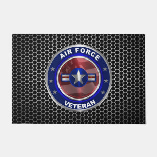 Tapis de sol Vétéran de l'armée de l'air de style 