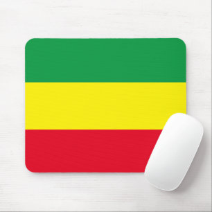 Tapis De Souris የ ኢ ት ዮ ጵ ያ ባ  Drapeau éthiopien ን