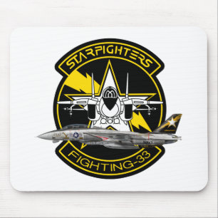 Tapis De Souris ターシアーズ du トムキャット VF-33 de VF-33 Starfighters F-14