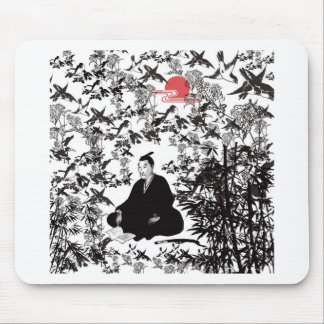 TAPIS DE SOURIS 吉田松陰と鳥