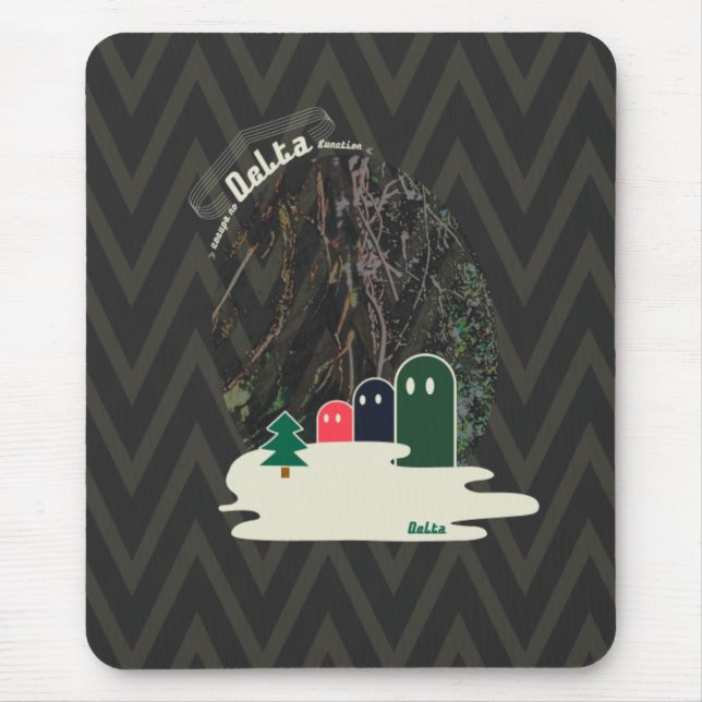 Tapis De Souris 湖の不思議な生き物Delta01typeAマウスパッド (Devant)