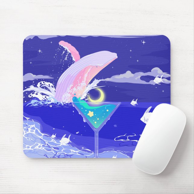 TAPIS DE SOURIS 青 の ひ と き ノ ー と ポ                  (Avec souris)