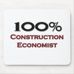 Tapis De Souris 100 % Économiste de la construction