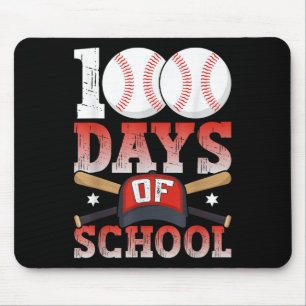 Tapis De Souris 100 Jours De Baseball Scolaire 100E Jour Pour L'Ét